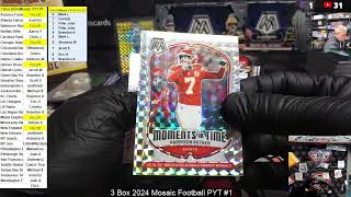 3 Box 2024 Mosaic Football PYT #1