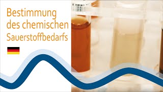 Bestimmung des chemischen Sauerstoffbedarfs - Ultrawaves GmbH