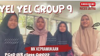 Yel yel kepramukaan Group 9 Class g 2022