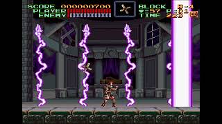 Super Castlevania 4 - Dracula fight(no damage, holy cross) + bonus at the end