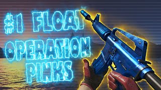 #1 Float Operation Classified Trade Up (AK Panthera Onca, USP Target Acquired, M4A1-S Blue Phosphor)