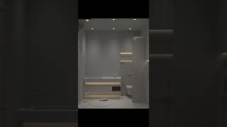 Luxury Bathroom Designs Vray 5.0  SketchUp #Tips 15 #shorts