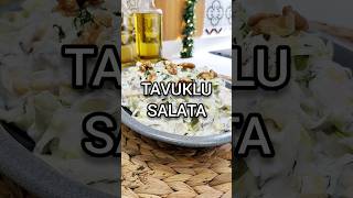 Tavuklu Salata 🤤 #tavuk #salata #yoğurtlusalata