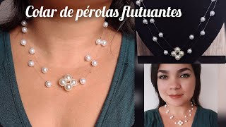 Colar de Pérolas flutuantes @acs27567 @nilcienemaciel2188