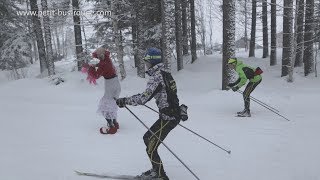 First snow falls in Chamonix