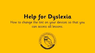 Help for Dyslexia