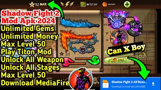 Shadow Fight 2 Hack | Shadow Fight 2 Mod Apk Latest Version Terabaru(Unlimited Money,Max Level 50)