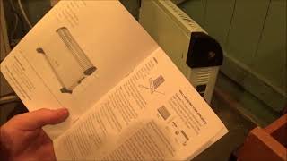 pifco 2000w convection heater unboxing and review