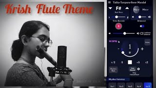 Krish Flute Theme।Covered by Sneha। From #krishmovie #Flutecover #swartaal contest