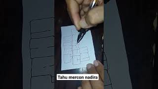 tahu mercon nadira #shorts #grafiti #art #kaligrafi #tulisan