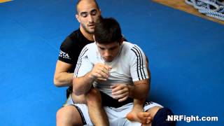 Slick Arm-Triangle from the Backmount - Luta Livre Technique by Nicolas Renier