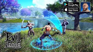 Evil Lands: Online Action RPG Jogo Mobile celular Android IOS gameplay e download