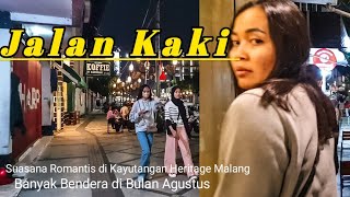 JALAN KAKI di Jl.BASUKI RAHMAT KAYUTANGAN HERITAGE KOTA MALANG| Banyak Yang liatin 😍