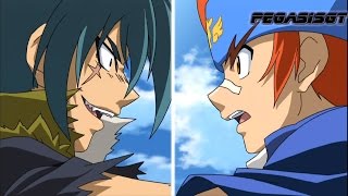 Beyblade AMV: Ginga vs kyoya first battle HD