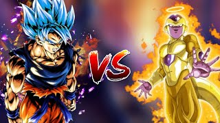 Goku SSB vs Golden Frieza fight with new moves - Stickman Warriors