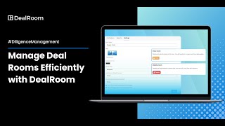 How to Close, Delete, or Reopen a Room in DealRoom