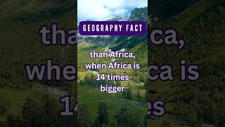 Greenland vs. Africa: Size Matters