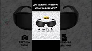 Ya conocen los lentes de sol con cámara? #tecnologia #fypシ゚viral #parati #fyp