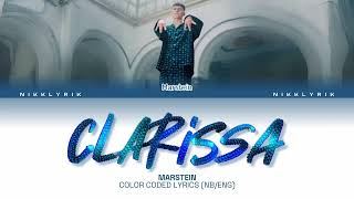 Marstein 'Clarissa' [Color Coded Lyrics NB/Eng][Fargekodede Tekster NB/Eng]