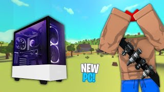 I Got A New PC! *New island royale Journey*