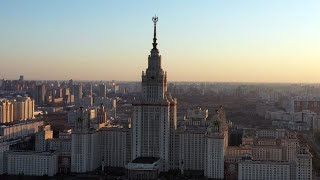 Москва, Воробьёвы горы, МГУ, 24.03.2020 (Vorobyovy Gory, Moscow State University)