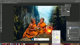 Adobe Photoshop manipulation editing.(peaceful little boys)