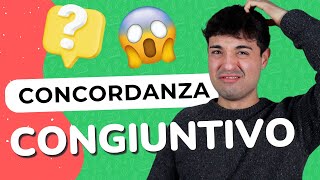 La CONCORDANZA al CONGIUNTIVO in Italiano (learn Italian subjunctive)