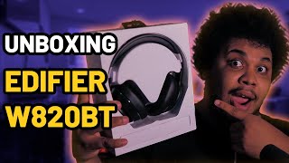 UNBOXING DO EDIFIER W820BT | É BOM?