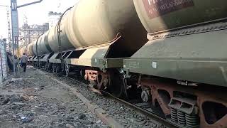 Oil Tanker Train Petrol ! Diesel ! & Gas !! Indian Railways