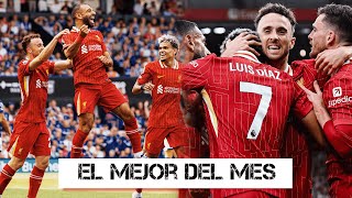 Un gol de Luis Díaz, nominado al mejor del mes en la Premier.