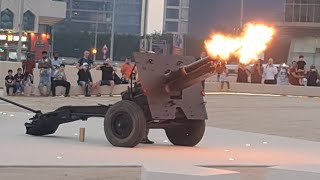 Cannon Firing at Ramadan in Abu Dhabai