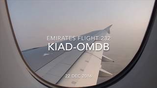 Emirates Airbus A380-861 Landing at Dubai International Airport (OMDB/DXB)