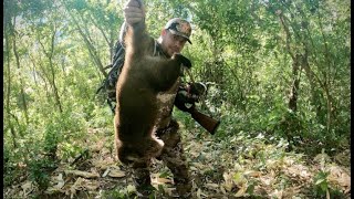 Caza y Cocina de TEJON en las sierras de Mexico Nayarit