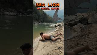 Sea Lion 🦭 found in nepal river for the first time 2024