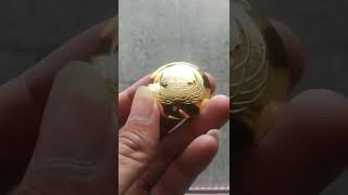 pin korpri kuningan tumpuk sepuh emas magnet