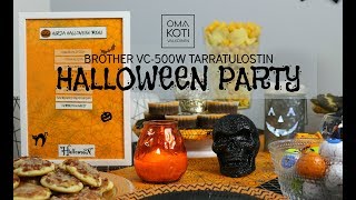 Halloween Party - Brother tarratulostin  |  OMA KOTI VALKOINEN