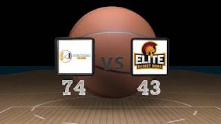 Serie A2 Sud 2018/2019, 3^ giornata: AndrosBasket-Elite Roma 74-43