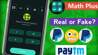 Math Plus app real or fake ?