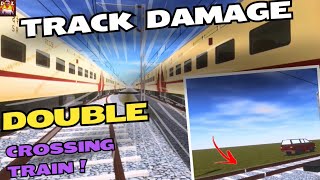 Indian train crossing3d | mahamana train depart | utkarsh train crossing game