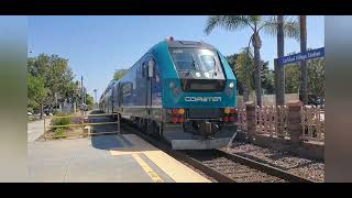 Railfanning Carlsbad village,CA