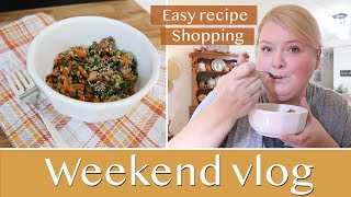 Mobile Home Living Vlog | Easy Chicken Teriyaki Bowl | Window Planter Refresh