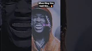 When king Von said this… #kingvon #shorts #youtube #rip #rap #oblock #youtubeshorts #youtuber