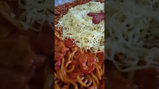 My Filipino Style Spaghetti! Recipes For You! #food #spaghetti #foodie