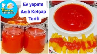 ARTIK MARKETTEN ALMAYA SON ❌ ✅ ACILI KETÇAP TARİFİ ✅#acılıketçapnasılyapılır