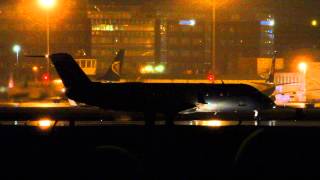 SAS Canadair Regional Jet CRJ-200ER EC-IGO departing at Airport Bremen 16.01.2014