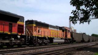 BNSF Chicago Subdivision Railfanning 6/10/11