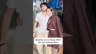 Malaika Arora With Son Arhaan Khan Spotted Together In Bandra