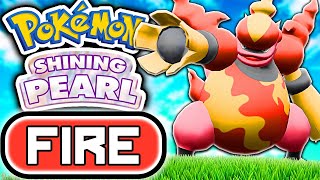 Pokemon Shining Pearl Hardcore Nuzlocke FIRE Types Only!