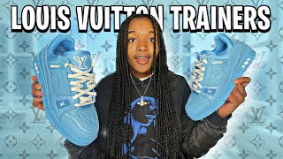 UNBOXING MY DREAM SHOE! | LOUIS VUITTON LV TRAINER REVIEW + ON FEET! | Winkick.ru Review