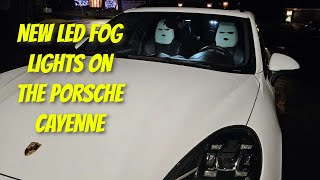 Installing Super BRIGHT LED Fog Light Bulbs On A Porsche Cayenne